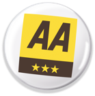 aa three star badge graphic